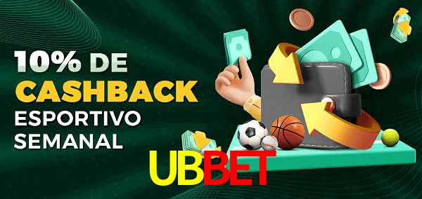 10% de bônus de cashback na UBBET